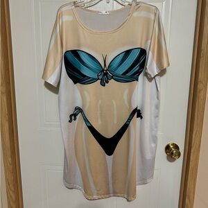 Ekquaer Sz L Swim Cover Up VGUC 😊😊